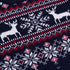 Maglione natalizio blu da bambino con ricamo fiocchi di neve e renne, Abbigliamento Sport, SKU o936000047, Immagine 0